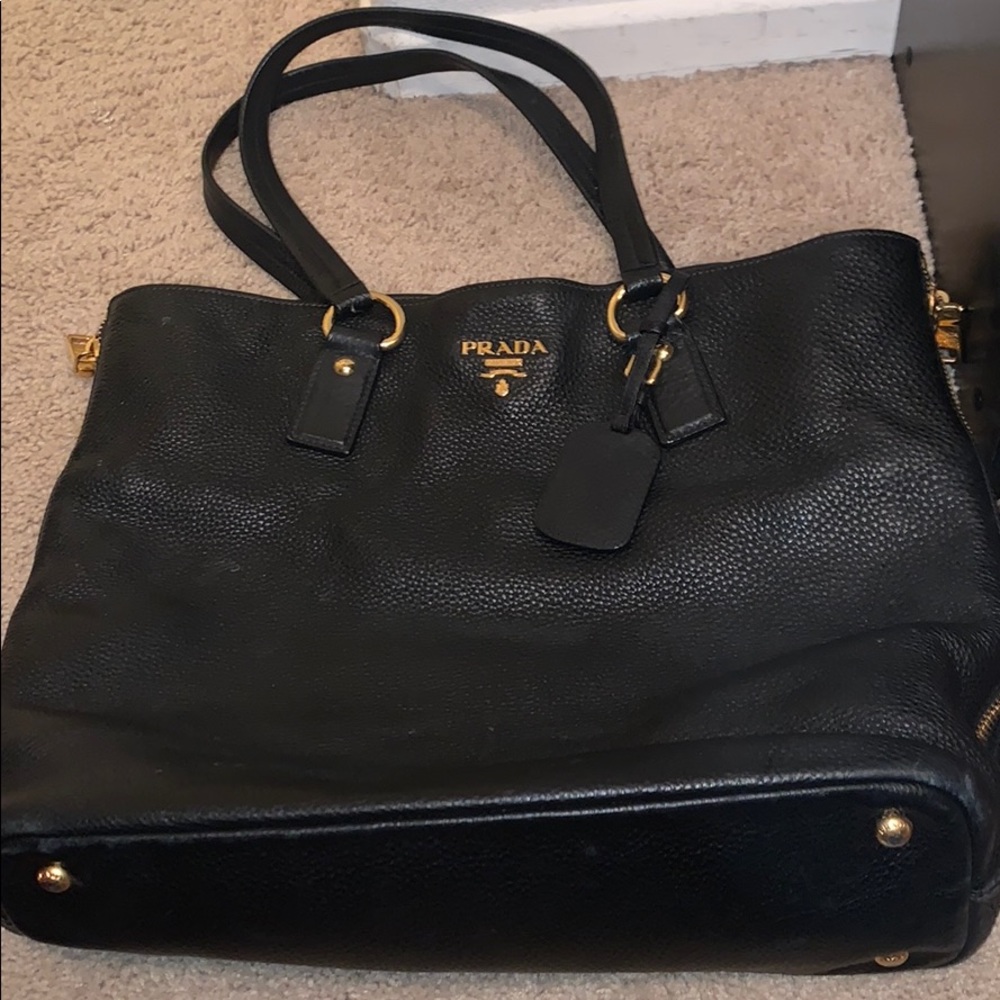 AUTHENTIC Prada tote shoulder beach diaper bag